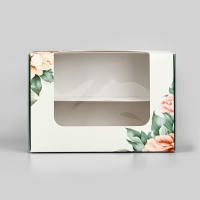 Коробка для эклеров с вкладышами «Самой милой», 15 х 10 х 5 см Коробка для эклеров с вкладышами «Самой милой», 15 х 10 х 5 см