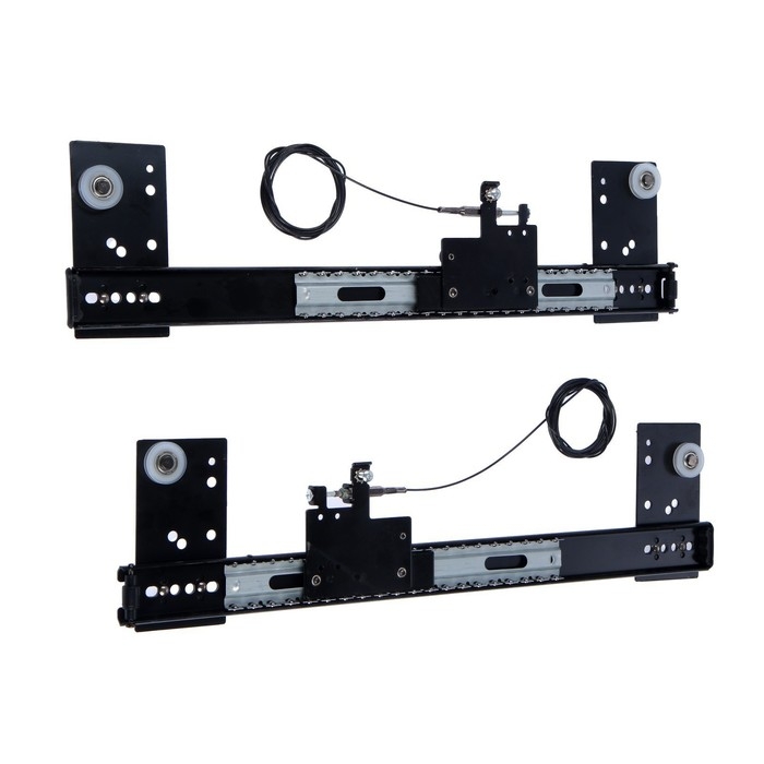 Комплект направляющих для поворотных дверей ТУНДРА L=450 мм., H=35 мм. Комплект направляющих для поворотных дверей ТУНДРА L=450 мм., H=35 мм.