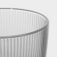 Стакан низкий стеклянный &laquo;Концепто Страйпи&raquo;, 250 мл