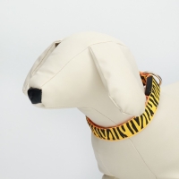 Ошейник с подсветкой Тигр 3 режима свечения размер S, ОШ 22-40 х 2,5 см оранжевый Ошейник с подсветкой Тигр 3 режима свечения размер S, ОШ 22-40 х 2,5 см оранжевый