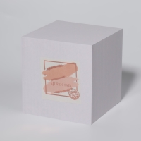 Подставка для хранения косметических принадлежностей &laquo;Stella&raquo;, 10 &times; 9,5 см, цвет прозрачный