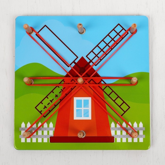 Геоборд &laquo;Математический планшет&raquo; с карточками пиши-стирай