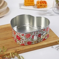 Набор форм для выпечки Доляна «Розарий», 3 предмета: d=17/21/24 см, съёмное дно Набор форм для выпечки Доляна «Розарий», 3 предмета: d=17/21/24 см, съёмное дно