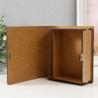 Новогодняя копилка-шкатулка "Удачи" 14х12х5 см Новогодняя копилка-шкатулка "Удачи" 14х12х5 см