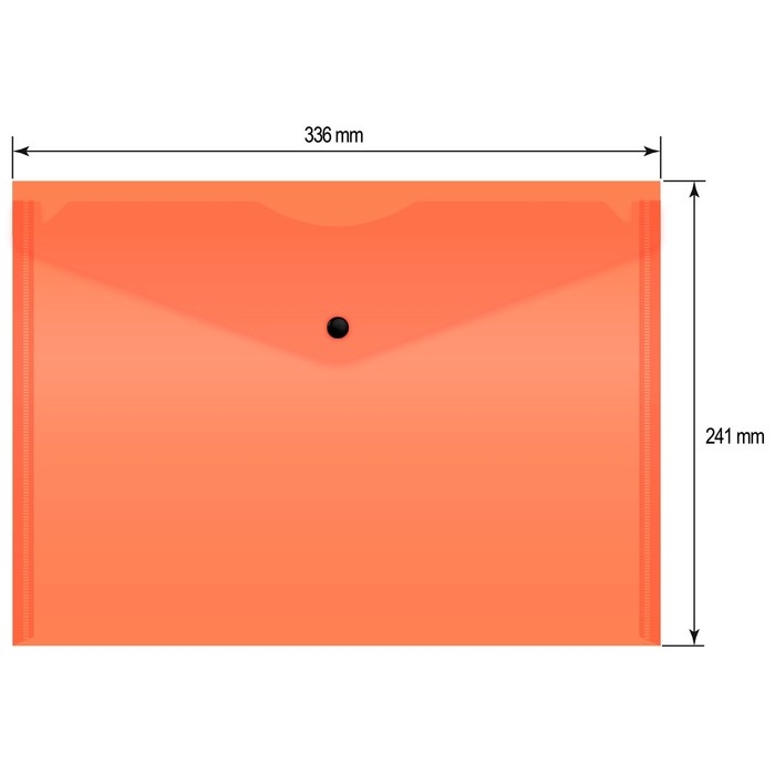 Набор папок-конвертов на кнопке 12 штук, А4, 180 мкм, Calligrata Neon, полупрозрачные, неоновый МИКС Набор папок-конвертов на кнопке 12 штук, А4, 180 мкм, Calligrata Neon, полупрозрачные, неоновый МИКС
