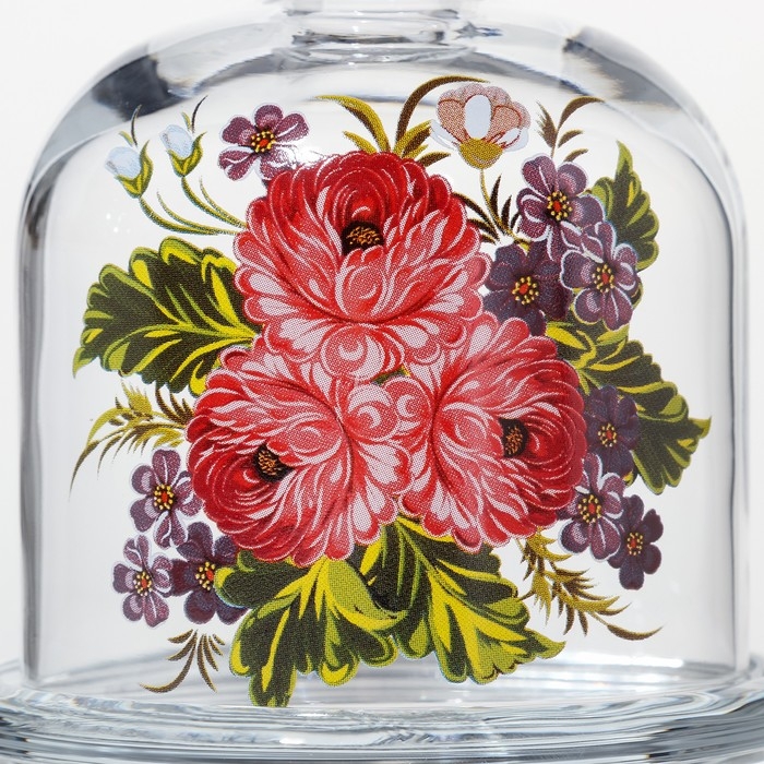 Лимонница &laquo;Мелодия цветов&raquo;, d=10 см, рисунок МИКС