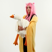 Мягкая игрушка «Гусь», с пледом, 90 см Мягкая игрушка «Гусь», с пледом, 90 см