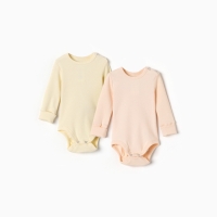 Комплект боди детских MINAKU: Basic Line BABY, цвет молочный/кремовый, рост 80-86 Комплект боди детских MINAKU: Basic Line BABY, цвет молочный/кремовый, рост 80-86