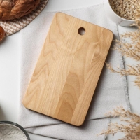 Доска разделочная Доляна, 24&times;15&times;1,8 см, пропитано маслом, берёза