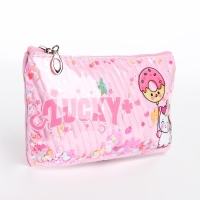 Косметичка на молнии, цвет розовый Косметичка на молнии, цвет розовый