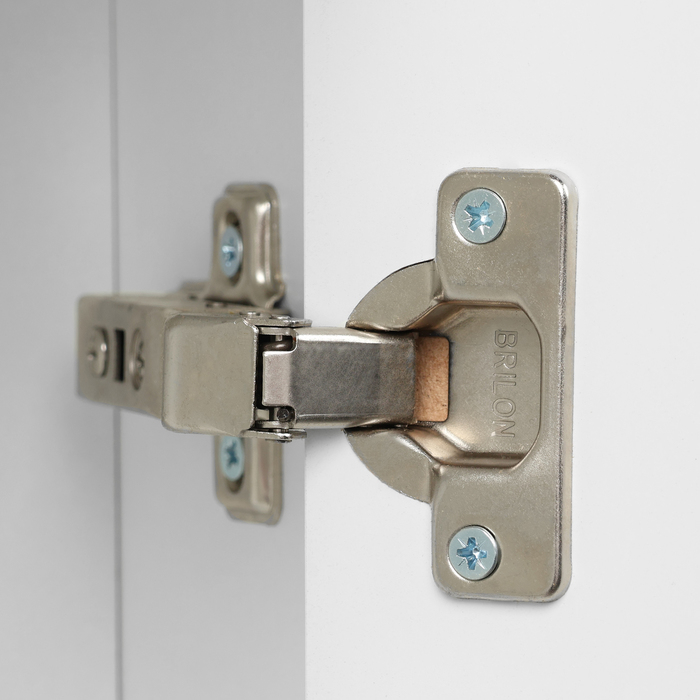 Шкаф навесной для ванной комнаты угловой "ПШ", 25 х 25 х 70 см