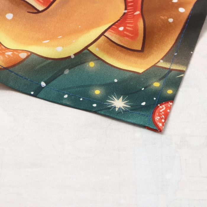 Новый год. Полотенце Этель Red Square 40х73 см, 100% хлопок, саржа 190 г/м2 Новый год. Полотенце Этель Red Square 40х73 см, 100% хлопок, саржа 190 г/м2