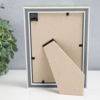 Фоторамка пластик "Кружево" 10х15 см, оливковый