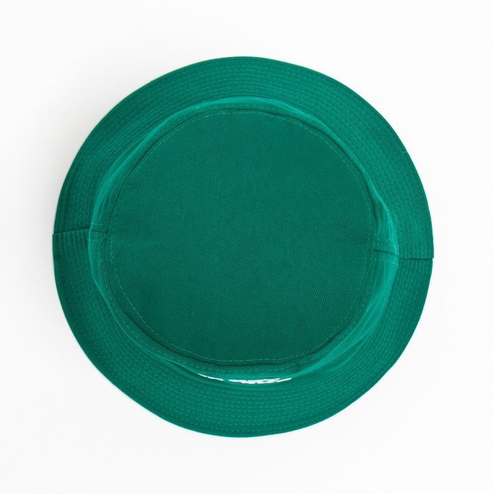 Панама MINAKU с надписью, цвет зеленый, р-р 56--58