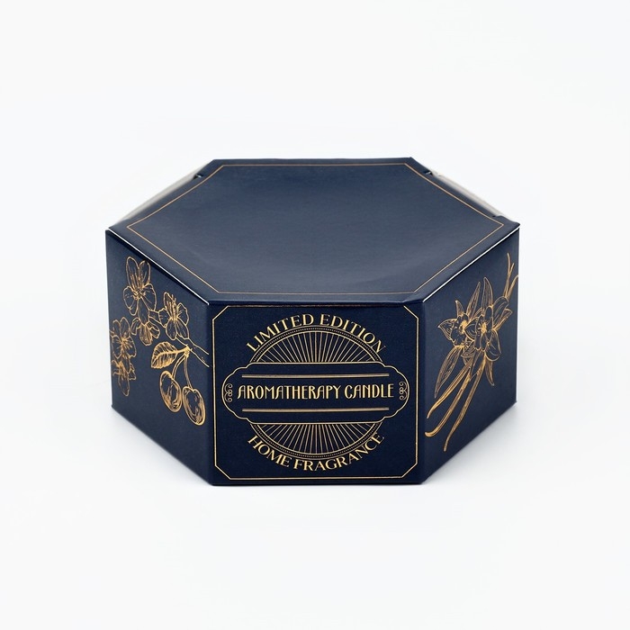 Свеча ароматическая в стекле &laquo;For home&raquo;: ваниль, 5 х 7,1 см.