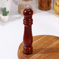 Мельница для специй Доляна «Дуновение леса», 26,5×5 см, керамический механизм, цвет коричневый Мельница для специй Доляна «Дуновение леса», 26,5×5 см, керамический механизм, цвет коричневый