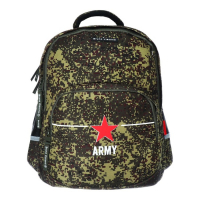 Рюкзак школьный Bruno Visconti "Милитари. Army", 40 х 30 х 19 см, эргономичная спинка