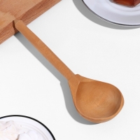 Ложка полубаская, вареная, цвет дуб Ложка полубаская, вареная, цвет дуб