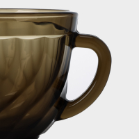 Набор столовый стеклянный Ocean. Eclipse, 44 предметов, цвет коричневый Набор столовый стеклянный Ocean. Eclipse, 44 предметов, цвет коричневый