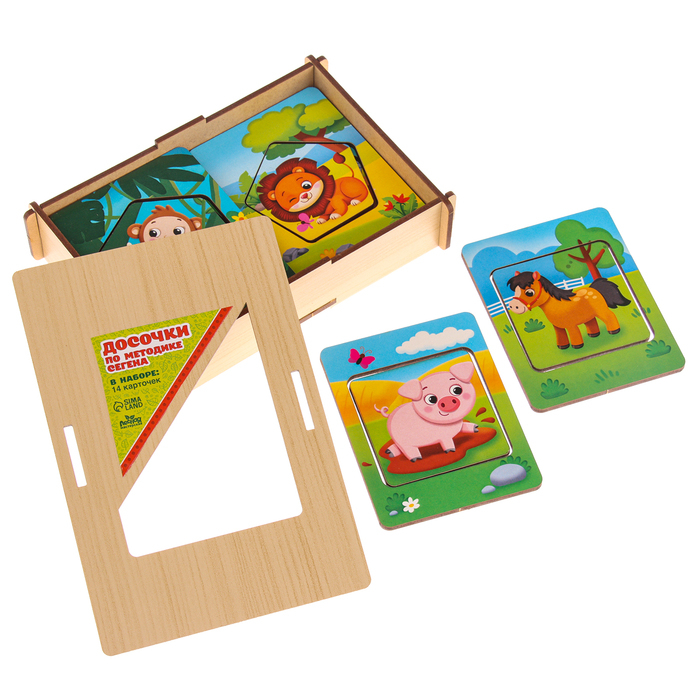 Досочки Сегена &laquo;Кто где живёт&raquo;