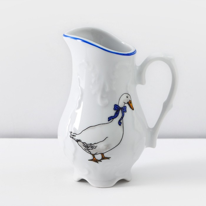 Чайный сервиз на 6 персон &laquo;Рококо. Гуси&raquo;, 15 предметов