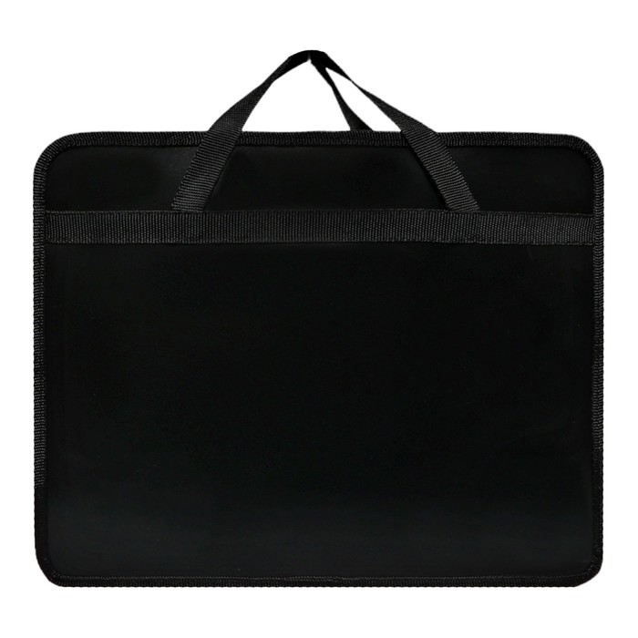 Папка с ручками А4, 330 х 260 х 120 мм, пластиковая, ручки-текстиль, "Дикие Скричеры"