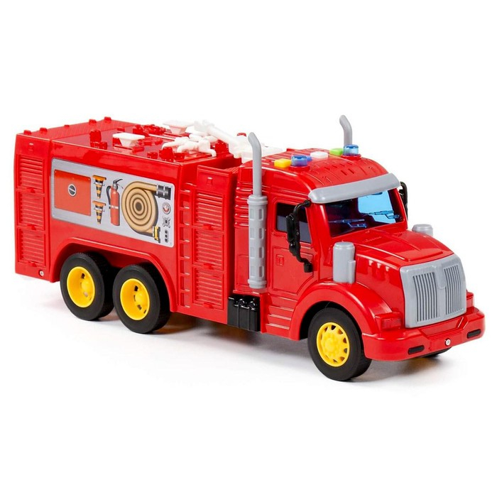 Пожарная машина &laquo;Профи&raquo; инерционный световые и звуковые эффекты