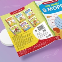 Набор многоразовых книг с маркером &laquo;Напиши и сотри. Развиваем мелкую моторику&raquo;, 2 шт. по 12 стр.