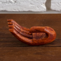 Сувенир дерево "Визитница рука" 10х7х4 см Сувенир дерево "Визитница рука" 10х7х4 см