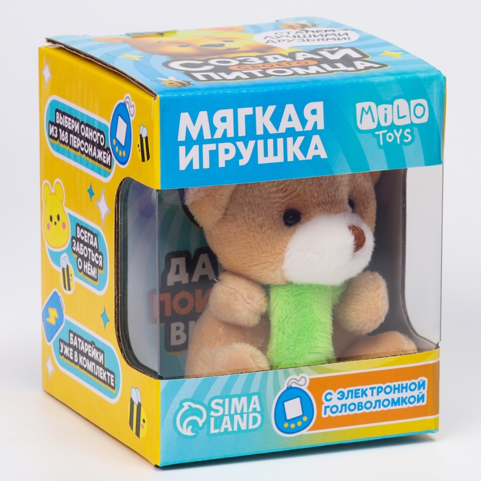 Мягкая игрушка, электронная игра &laquo;Медведь&raquo;