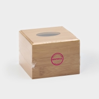 Салфетница Доляна «Комфорт», 12×9 см, бамбук Салфетница Доляна «Комфорт», 12×9 см, бамбук