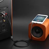 Аудио кабель Hoco UPA10, 2xRCA - jack 3.5mm, 1,5 м, серый Аудио кабель Hoco UPA10, 2xRCA - jack 3.5mm, 1,5 м, серый