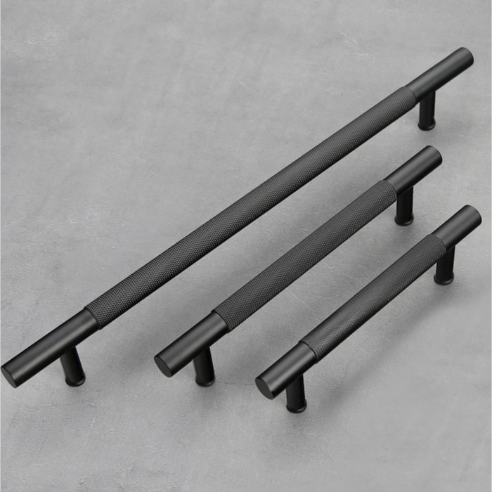 Ручка-рейлинг CAPPIO PIMPLY, d=12 мм, м/о 128 мм, цвет чёрный