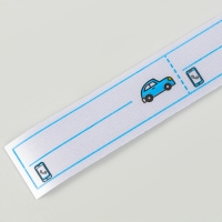 Термобирки для одежды. Набор именных термонаклеек для маркировки детских вещей &laquo;Рыжий котёнок&raquo;, 7 шт