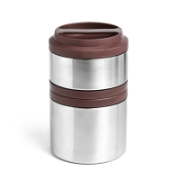 Термос для еды с широким горлом, 1.2 л, 6 ч, 11.3 х 15.3 см, коричневый Термос для еды с широким горлом, 1.2 л, 6 ч, 11.3 х 15.3 см, коричневый