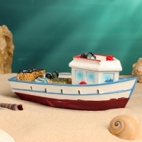 Корабль сувенирный "Рыбацкое судно" 20*8*7см Корабль сувенирный "Рыбацкое судно" 20*8*7см
