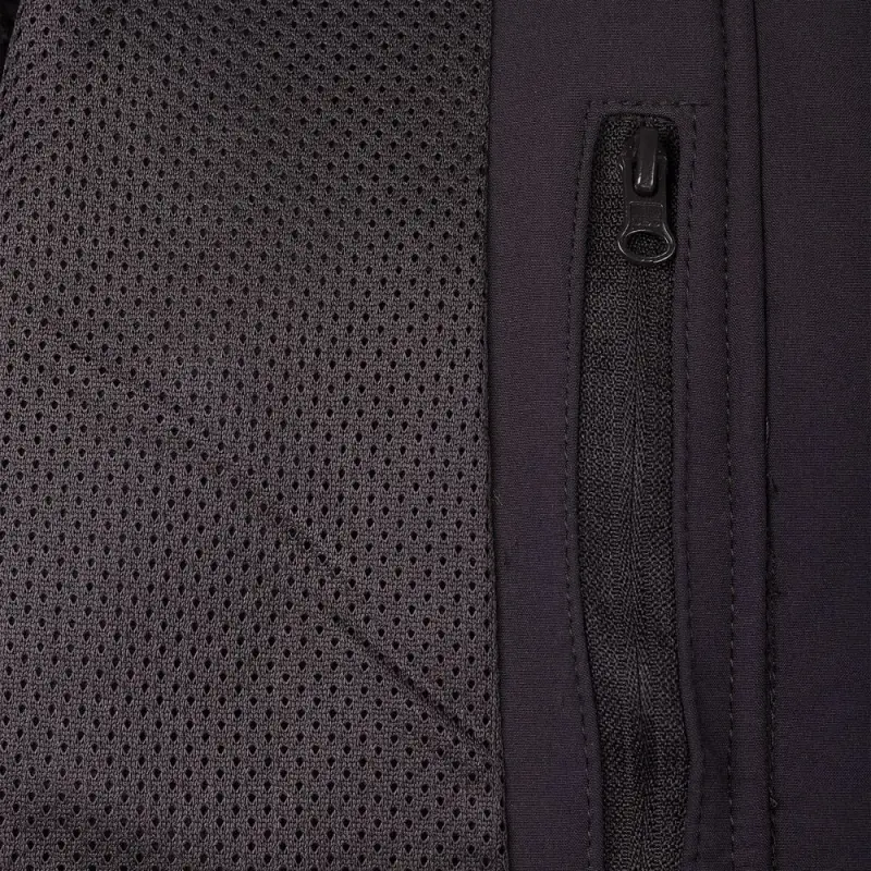 Куртка женская Hooded Softshell черная, размер M