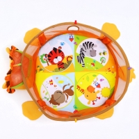 Развивающий коврик 3 в 1 «Лев», 68x68 см, 30 цветных шариков, 4 игрушки, Крошка Я Развивающий коврик 3 в 1 «Лев», 68x68 см, 30 цветных шариков, 4 игрушки, Крошка Я