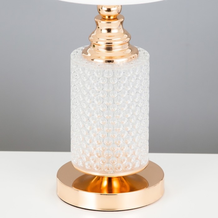 Настольная лампа "Люсон" Е27 золото 22х22х56 см RISALUX