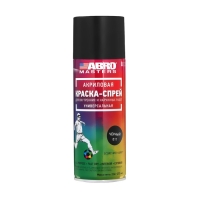 Краска-спрей ABRO MASTERS, 226 г/272 мл, черный глянцевый SP-011-AM Краска-спрей ABRO MASTERS, 226 г/272 мл, черный глянцевый SP-011-AM