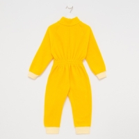 Комбинезон для девочки, цвет жёлтый, рост 80-86 см