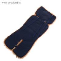 Накидка «АВТОНЯША» для детского автокресла, Лисичка, рыжая Накидка «АВТОНЯША» для детского автокресла, Лисичка, рыжая