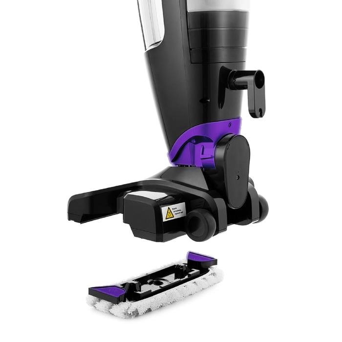 Пылесос Kitfort КТ-575-1, вертикальный, паровой, 1600 Вт, 1.1 л, нагрев 20 с, чёрный Пылесос Kitfort КТ-575-1, вертикальный, паровой, 1600 Вт, 1.1 л, нагрев 20 с, чёрный