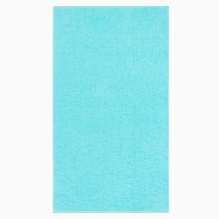 Полотенце махровое Экономь и Я 70*140 см, цв. голубой, 100% хлопок, 320 гр/м2
