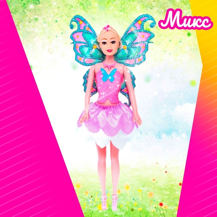 Кукла сказочная &laquo;Бабочка&raquo;, в платье, МИКС