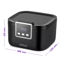 Ультразвуковая мойка для украшений КТ-6290 - 50 Вт Ультразвуковая мойка для украшений КТ-6290 - 50 Вт