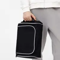 Сумка для обуви Equipex, черная с белым