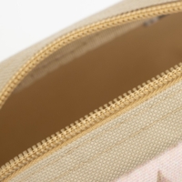 Сумка &laquo;Нежность&raquo;, 15х3х20, отд на молнии, длин ремень, бежевая