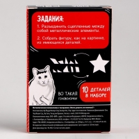 Металлическая головоломка &laquo;Опять решить не можешь?&raquo;, с танграмом