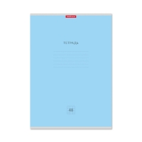 Тетрадь А4, 48 листов в клетку, ErichKrause "Классика", обложка мелованный картон, блок офсет 100% белизна, МИКС